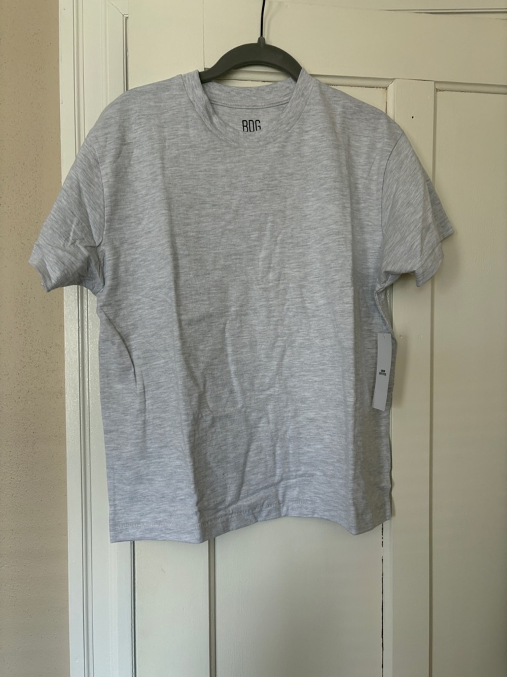 Urban Outfitters BDG Light Heather Gray Crewneck Short Sleeve Tee, M, NWT
